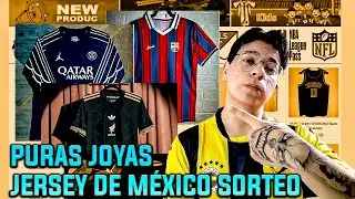 UNBOXING! I bought the PSG Jordan jersey, the Barca polo, and a GIVEAWAY for a Mexico Kits jersey.