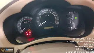 Spedometer TOYOTA INNOVA, Test selesai perbaikan error