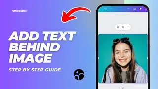 How To Add Text Behind Image In Canva Mobile (Quick & Easy)