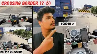 Crossing Border ?❌😱 | Police Checking | Solo Ride | Odisha To Kolkata By Road | Motovlog 🏍️📸🔥