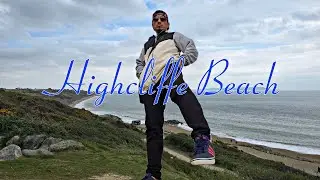 Highcliffe Beach, Dorset | Beautiful Spring Afternoon | Travel Vlog #uk #beach #dorset