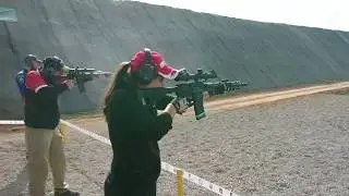 IPSC Rifle Russian lady team World shoot day 1