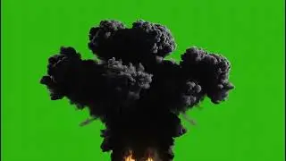Realistic Cinematic Smoke Green Screen Effect &ndash; Free VFX Overlay