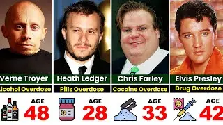 Famous Actors Who Died Of Drugs Overdose