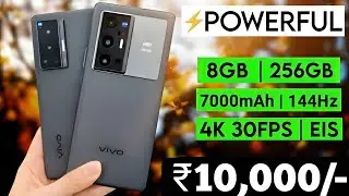 8GB + 256GB 🤯 - ₹10,000/- | Top 5 Best 5G Smartphone Under 10000 2025 | 144Hz + 7000mAh | in india