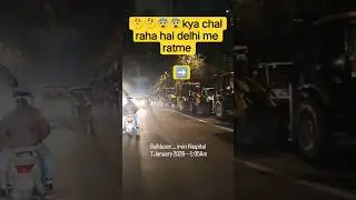 Delhi mein bulldozer action turkman gate per 12.13 bulldozer #viral #newsupdate #delhinews #100kview