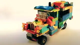 LEGO 10696 Military Car 💣🔫 MOC 👍 Review Car 1945 Dodge from Lego Classic 💰💲 Save Money & Space