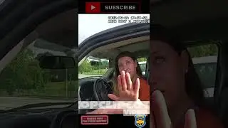 Wild DUI Arrest: She Really Thought She Could Walk Away #policevideo #police  #fyp