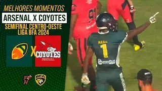 CUIAB&Aacute; ARSENAL X SINOP COYOTES | SEMIFINAL CENTRO-OESTE | LIGA BFA 2024 | Melhores Momentos