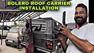 BOLERO ROOF CARRIER ❗️INSTALLATION ❗️🔥🔥