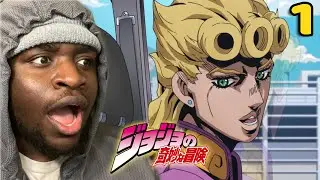 I GOTTA BAD FEELING ABOUT THIS NEW JOESTAR!!! | JJBA Golden Wind Episode 1 REACTION!!!!