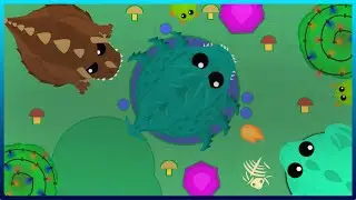 Dino monster trolls the sea monster out of the water - Mope.io