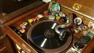 A Japanese Song. Juku No Haru. Miss Columbia of Japan. 78rpm record HMV 163 Gramophone Phonograph