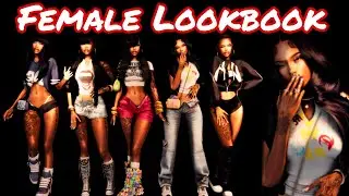 The Sims 4 | Female Lookbook + CC Folder & Sim Download