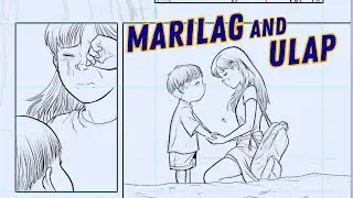 Marilag & Ulap - Comic Inking Process for The Children of Bathala Vol 4