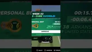 Cube World 53-5 Sub 16!!! #weeklyshorts #trackmania