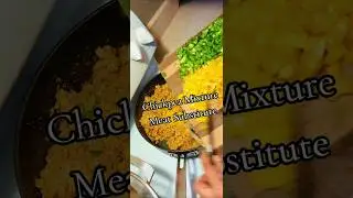 Chickpea mixture, Meat Substitute #vegan #healthy #foodie  #chickpeasrecipe  #shecancook #fyp