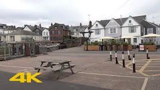 Topsham Walk: Town Centre【4K】