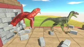 Snake Attack From Behind - Animal Revolt Battle Simulator