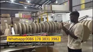 Fully Automatic Cardboard Tube Cutter Shaftless