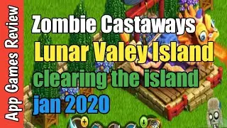 🔴 Zombie Castaways Lunar Valley Island 2020 || App Games Review