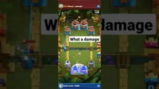 How to take damage by magic archer .#Magic archer #Clash royale #New cards #Archers #Power #Damage