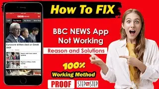 How to fix : bbc news app not working problem [ New Updated Method ]