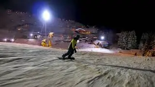 Flutlichtski im Skiliftkarussell Winterberg