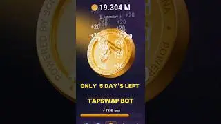 TapSwap Telegram Bot #freemining #freeairdrop #tapswap #cryptomining