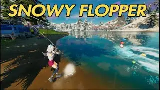 Fortnite* Catch a Snowy Flopper, Operation Challenges Snowdown Chapter 2 Season 5.