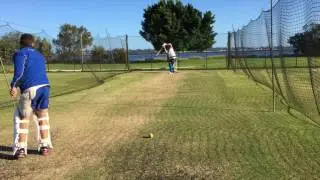 Sunday Sessions - Tom Scollay batting