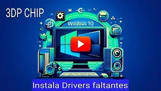 Instalando los Drivers faltantes de un ordenador con Windows 10 con 3DP Chip