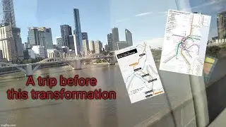 A trip along the bottle neck that Cross River Rail will replace.