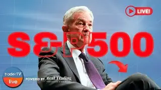 Stock Market Sell-Off 🚨 $PLTR -8%😰 Powell Jackson Hole Countdown🤔| Live Aug 19