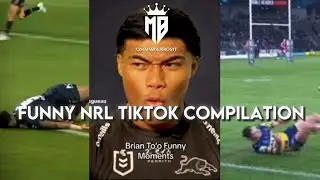 NRL Funny TikTok Compilation🤣#nrl