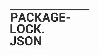 npm package lock global modules