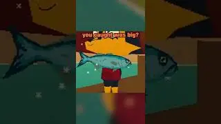 BEEG FISH #shorts #webfishing #gaming