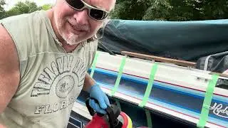 Dr.Go! Results using Flitz and Maguiar&rsquo;s 49&67 trying to remove oxidation from fiberglass gelcoat.