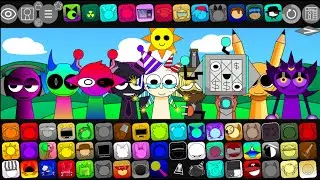 Secret characters in secret mode Incredibox Sprunki  DEXTABOX Pyramixed characters || Mod #sprunki