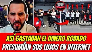 ¡BUKELE ARRESTA MIEMBROS DE LA MS-13!: FERRARIS PAGADOS CON MILLONES ROBADOS
