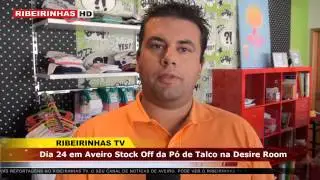 P&oacute; de Talco vai ter Stock Off na Desire Room em Aveiro no dia 24 de agosto
