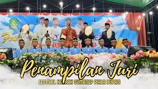 PENAMPILAN KHUSUS DARI DEWAN JURI!! Di Festival Hadrah Sumenep Piala Bupati, BUKAN PESERTA!