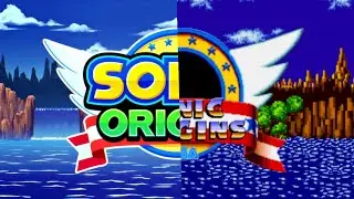 Sonic Origins Intro but its a Sprite Animation | Flipaclip