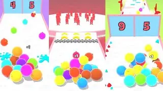 Water Ball Run - All Levels Gameplay Walkthrough ios, Android Lvl 37-50 Part 3