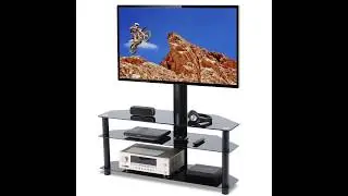 TAVR Swivel Floor TV Stand
