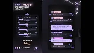 Autumn Chat widget for twitch streamers