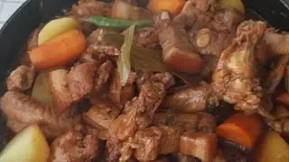 cooking adobo for today'svideo!