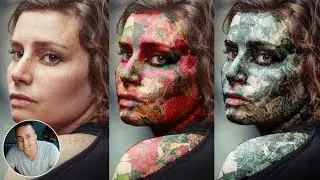 Easy and Powerful way to add Realistic Tattoo in Photoshop