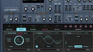 Gated Trance Pad in Arturia JUP 8000 V