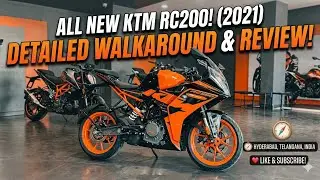 All new #KTM RC200 (2021) #walkaround